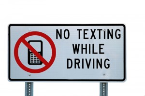 texting-while-driving laws 